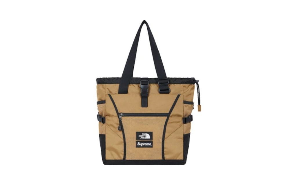 Supreme x The North Face Adventure Tote Gold