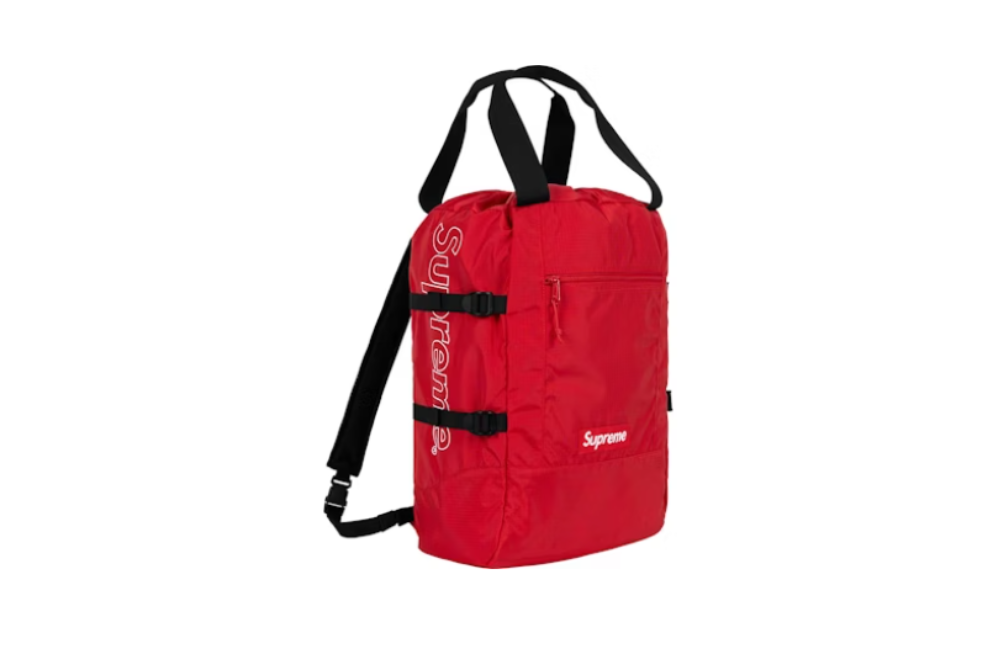 Supreme Tote Backpack Red
