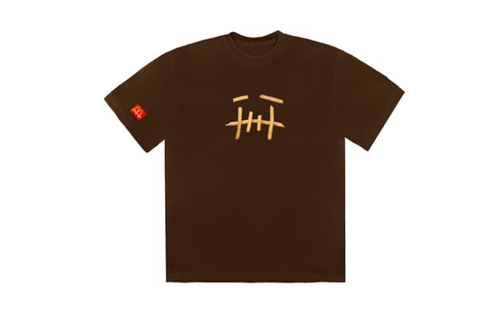 Mcdonald's x Travis Scott Fry T-Shirt II Brown