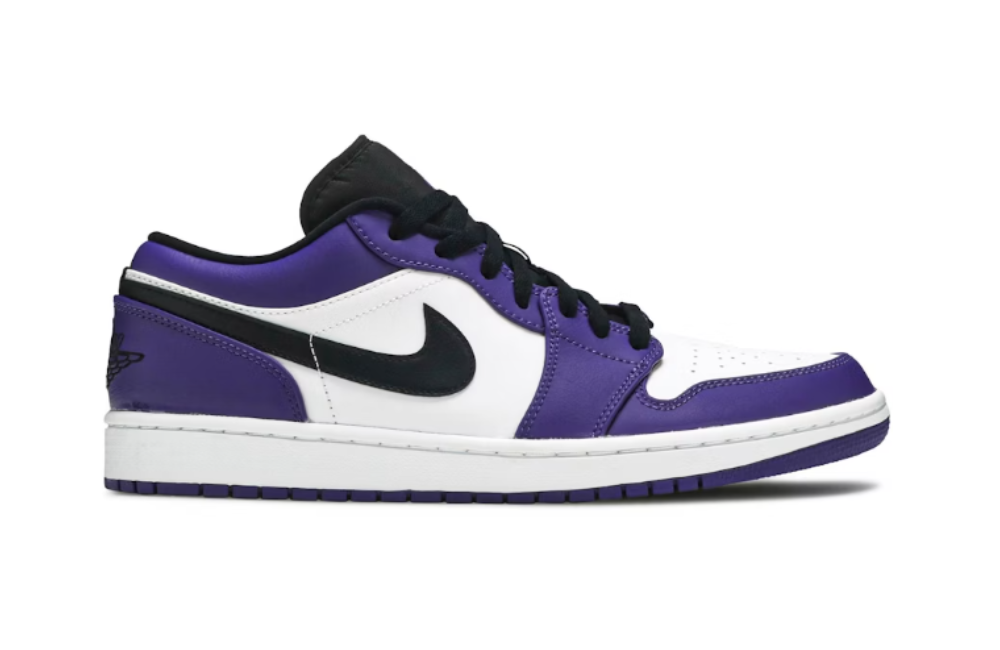 Air Jordan 1 Low 'Court Purple White'