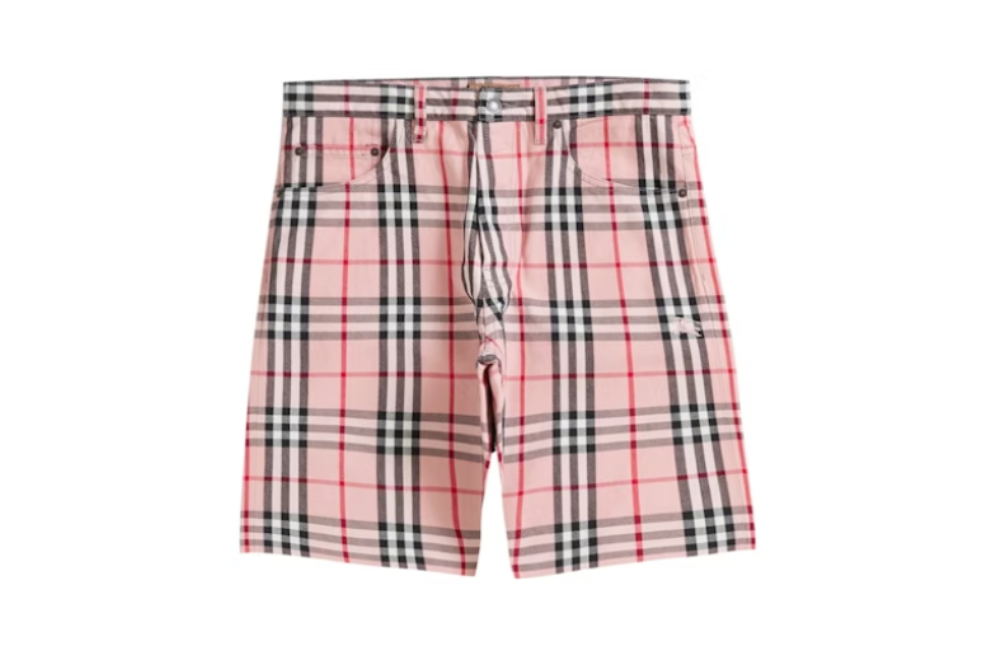 Supreme x Burberry Denim Short 'Pink'