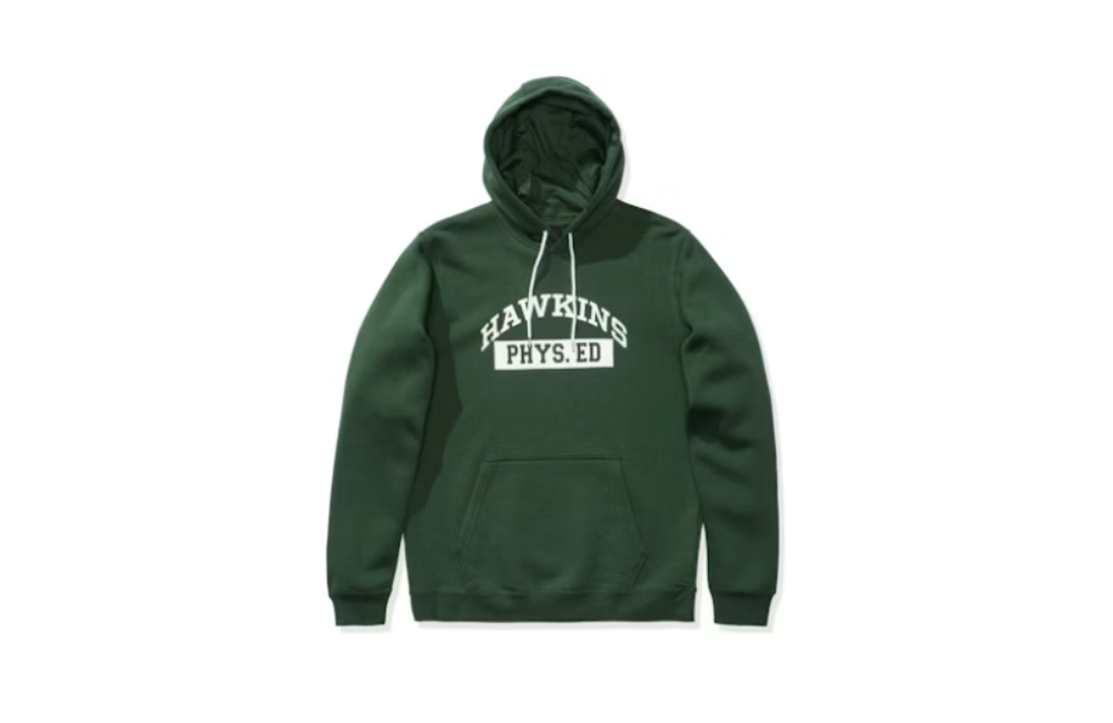 Nike x Stranger Things Hawkins High Hoodie Green