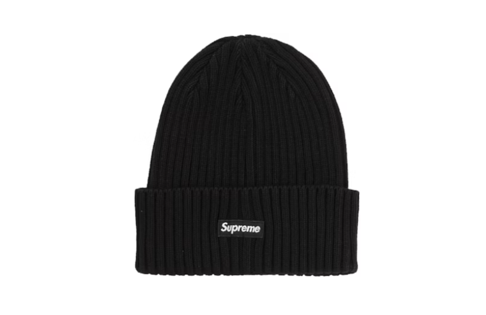 Supreme Overdyed Beanie Black