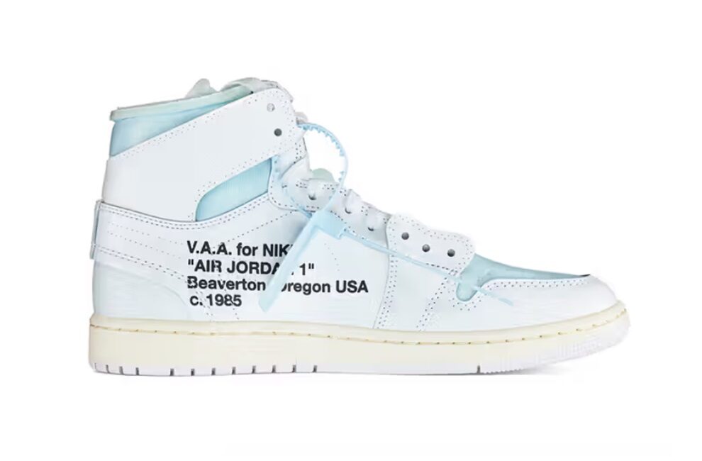 Off-White x Air Jordan 1 Retro High OG 'Alaska'