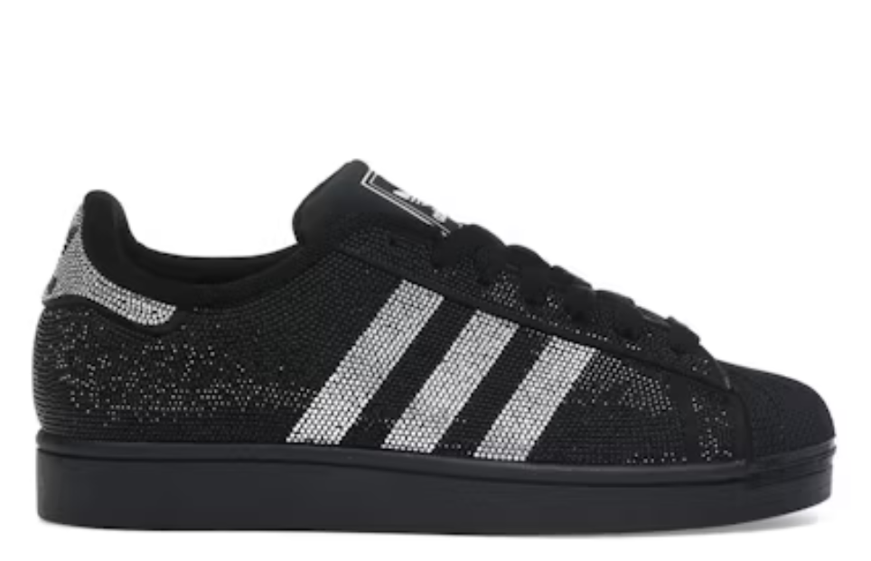 (Women) adidas Superstar II 'Rhinestone Black Silver' IH4200