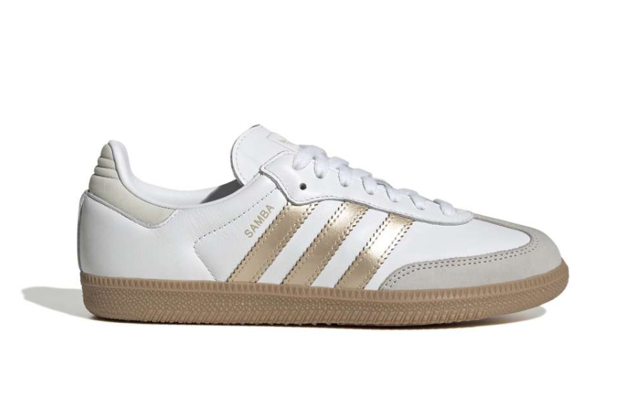 adidas Samba OG Cloud White/Wonder Gold Met /Grey One IH9127