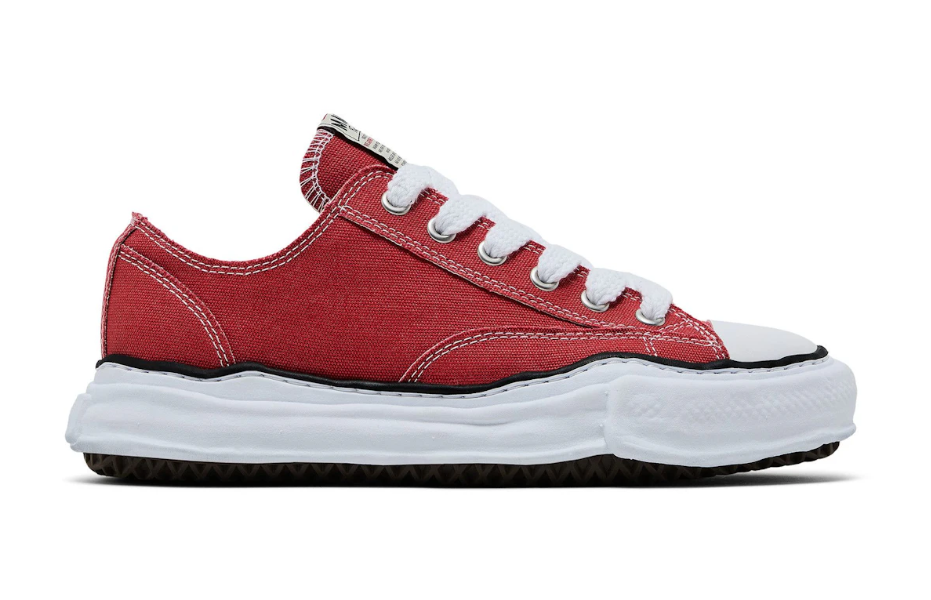 Maison Mihara Yasuhiro Peterson OG Sole Canvas Low 'Red' A01FW702-RED
