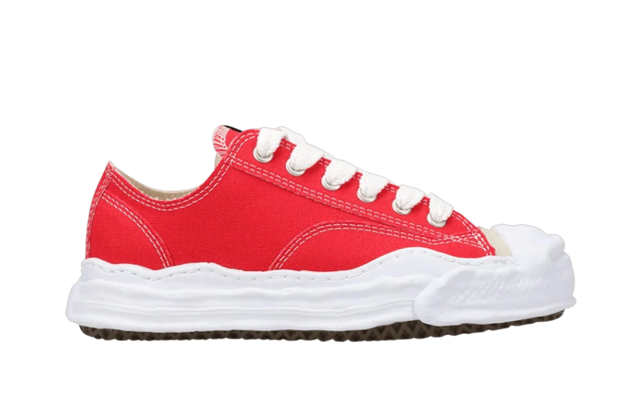 Maison Mihara Yasuhiro Hank OG Sole Canvas Low 'Red' A05FW702-RED