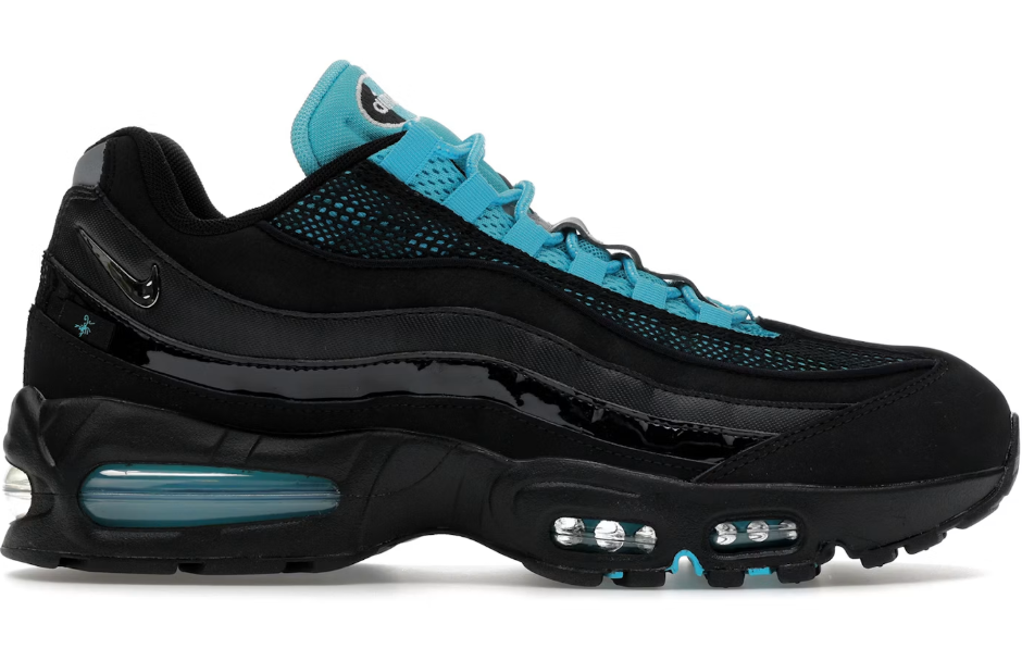 Nike Air Max 95 Big Bubble "Scorpion" Black/Gamma Blue/Metallic Silver/Chrome IM4691-001