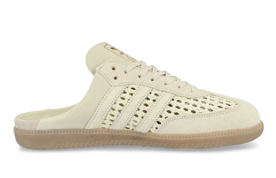 (Women) adidas Originals Samba Mule Slip-On Shoes in Light Beige. KH7719