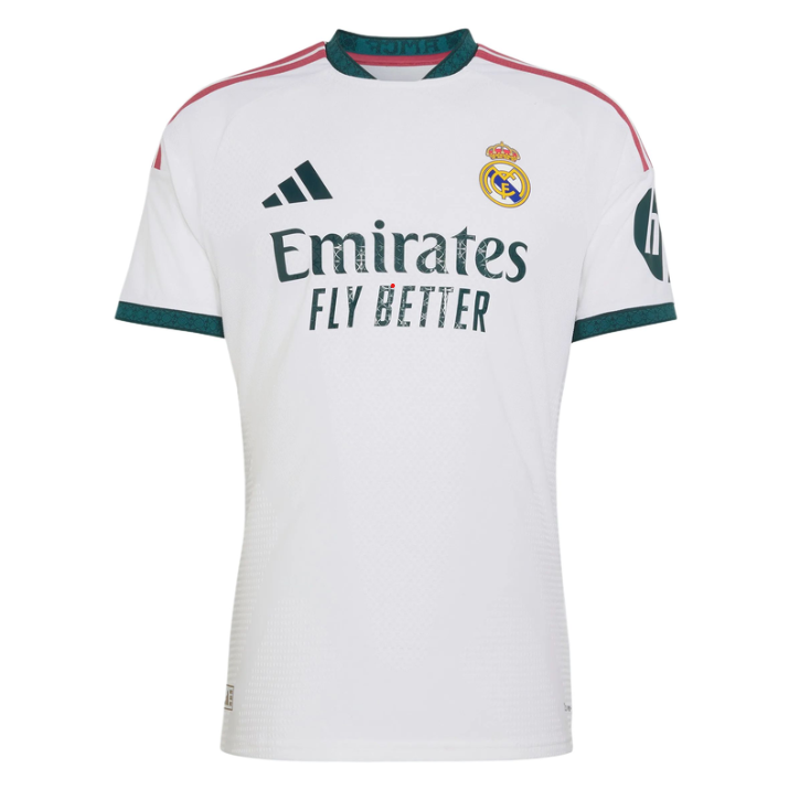 adidas Real Madrid 26/27 Home Player Version Slim Fit Short-Sleeve Jersey JZ7218