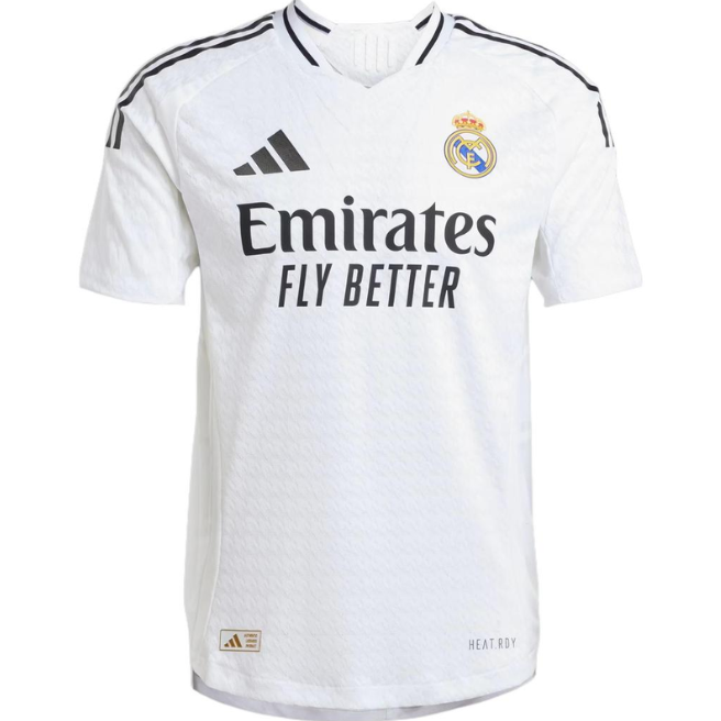 adidas Real Madrid 24/25 Home Authentic Jersey White
