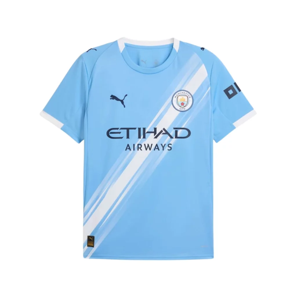 Puma Manchester City 25/26 Home Jersey Player Edition Blue Short Sleeve 780792-01