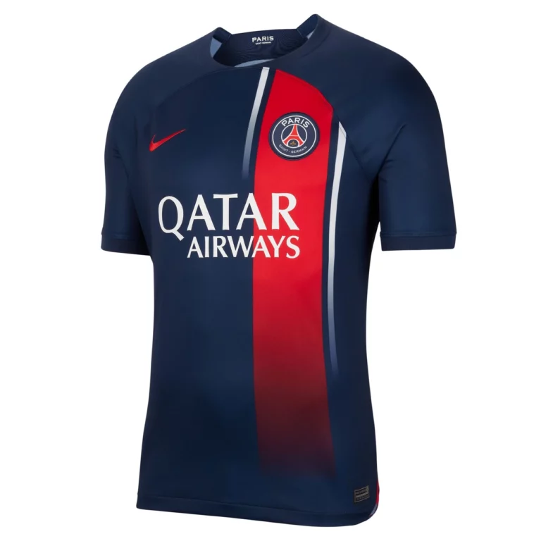Nike Dri-Fit Paris Saint-Germain Home Jersey 23/24 Navy Football Shirt. DX2694-411