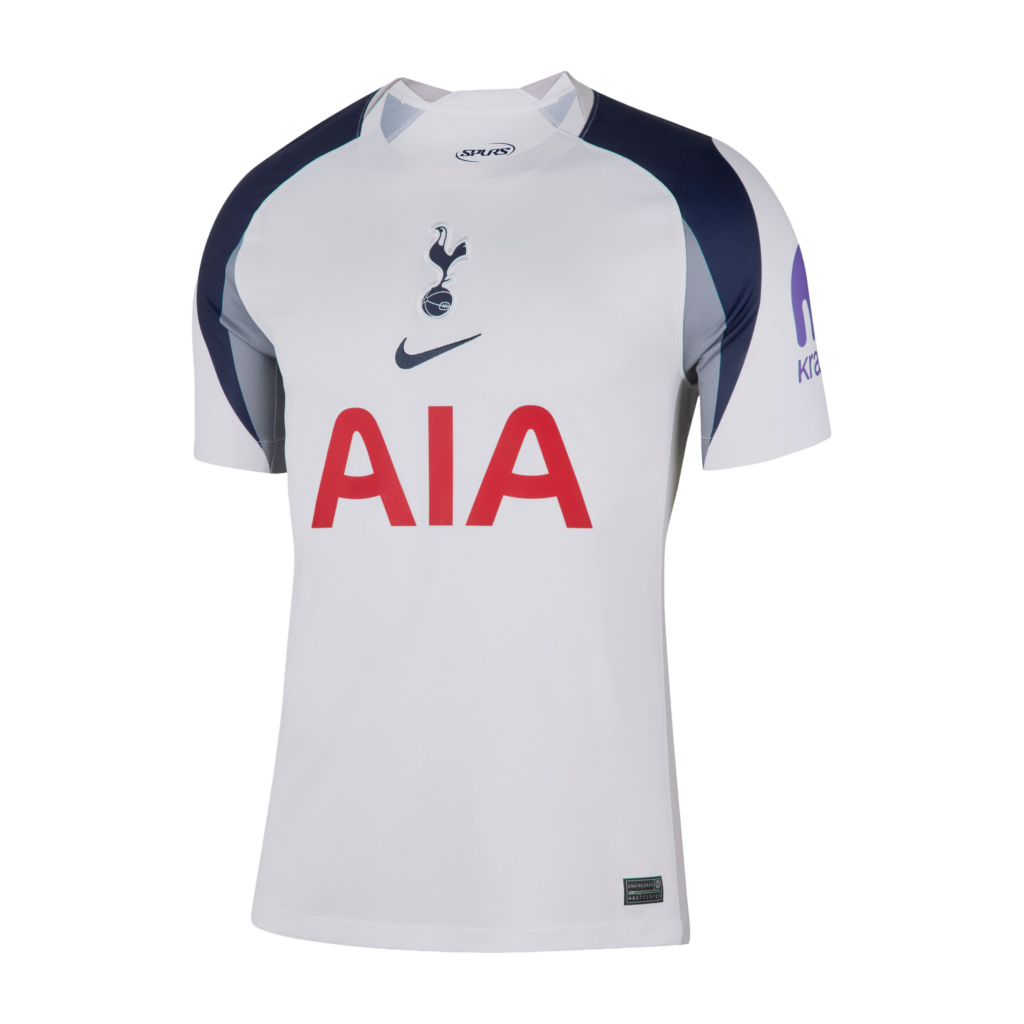 Nike Tottenham 25/26 Premier League Spurs Crewneck Soccer Tee White Men HJ4550-101
