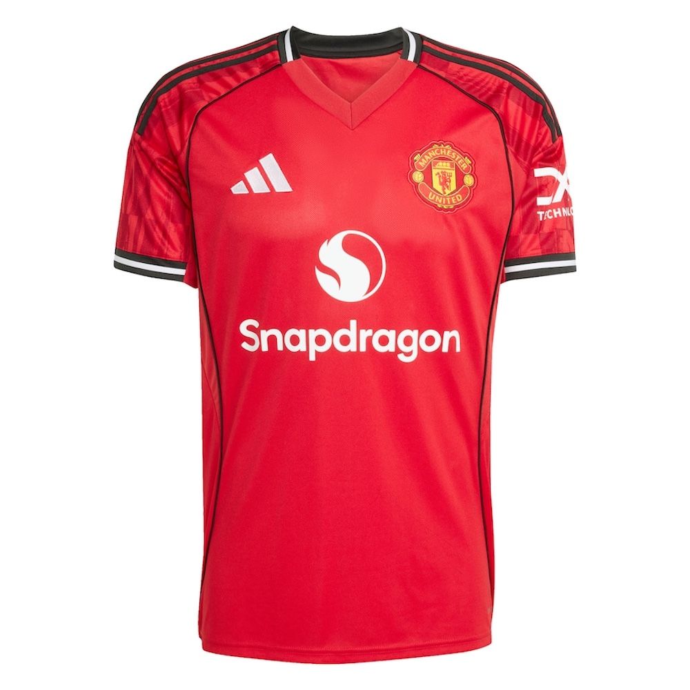 adidas Manchester United 25/26 Home Player Jersey Short Sleeve Soccer Shirt JI7429